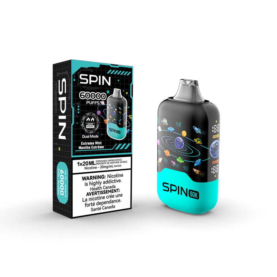Spin 60K - Extreme Mint VapeShip Spin 60K - Extreme Mint VapeShip