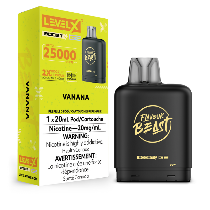 Flavour Beast Level X G2 Boost 25K - Vanana
