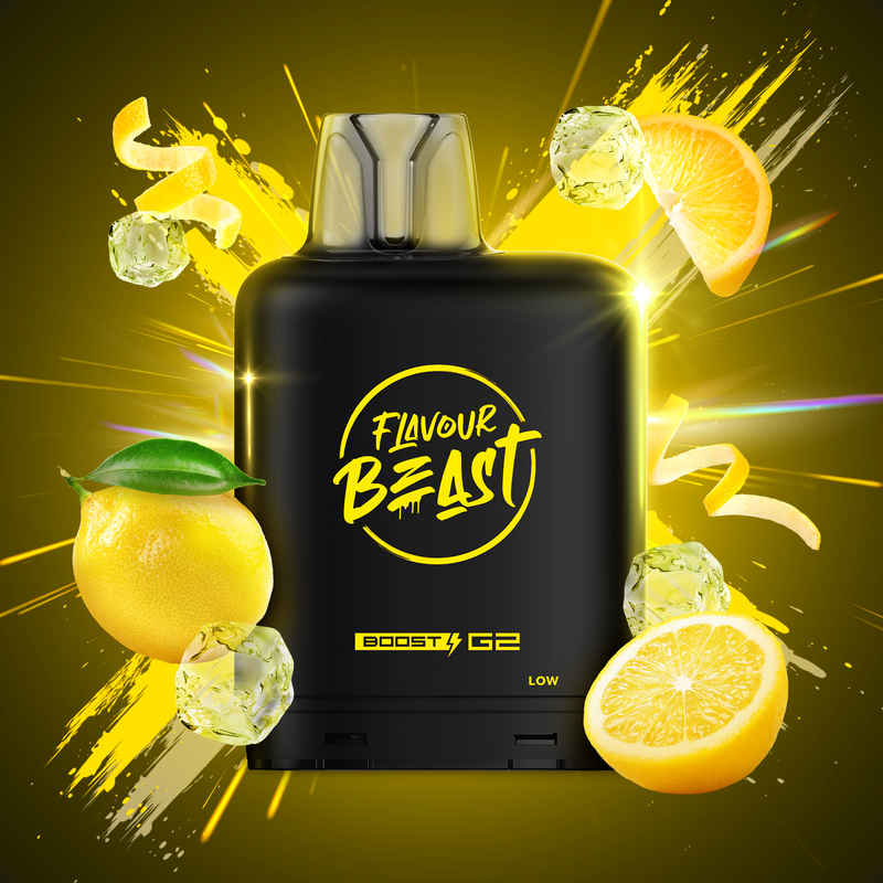 Flavour Beast Level X G2 Boost 25K - Lemon Squeeze (Iced)