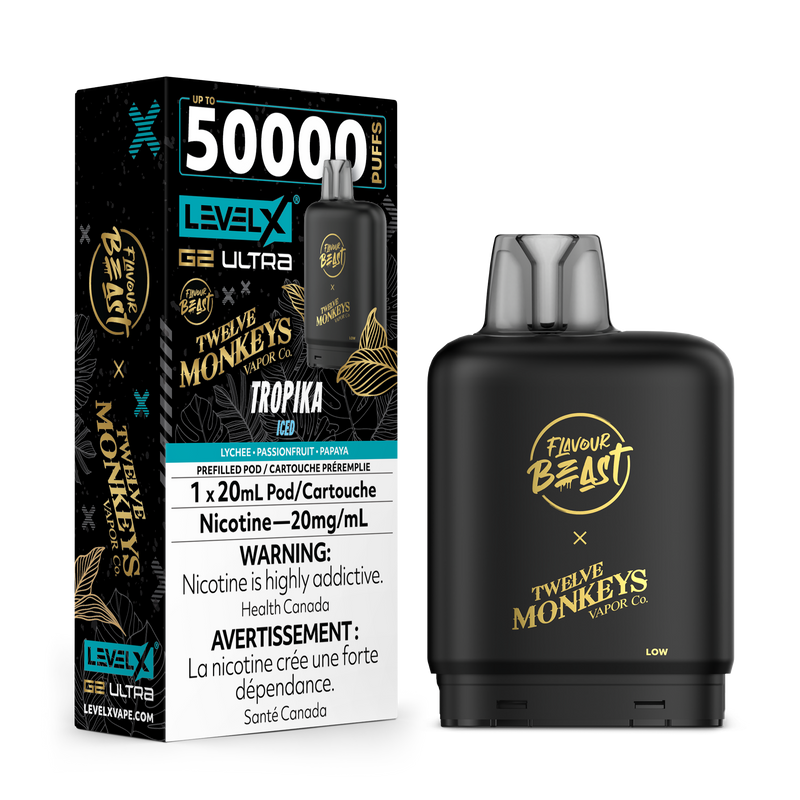 Flavour Beast Level X G2 Ultra 50K - Tropika (Iced)