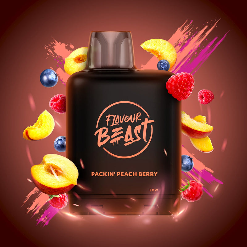 Flavour Beast Level X G2 Boost 25K - Packin' Peach Berry