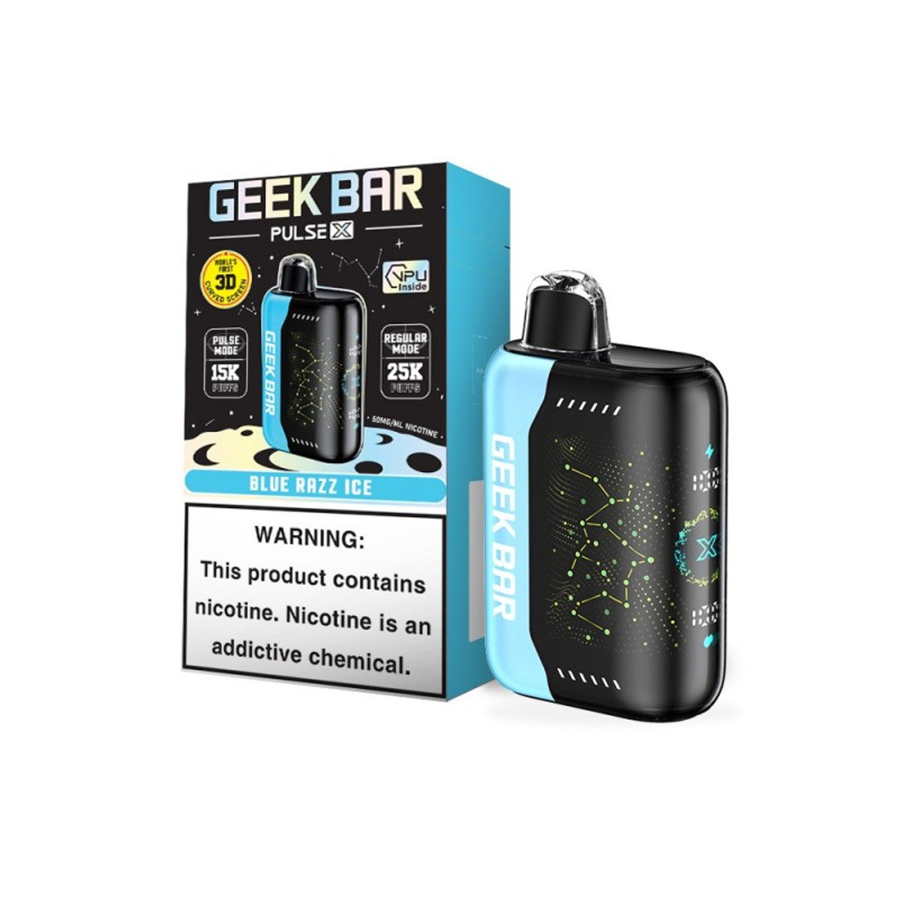 Geek Bar Pulse X - Blue Razz (25K)