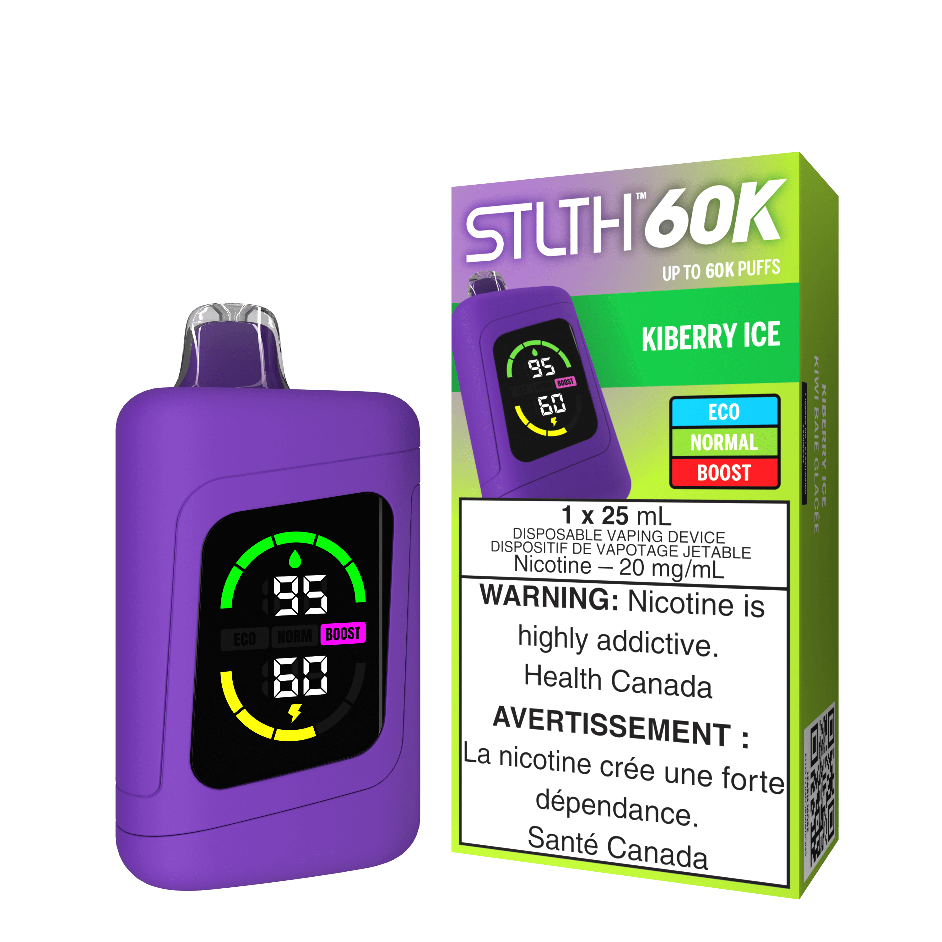 Stlth 60K - Kiberry Ice