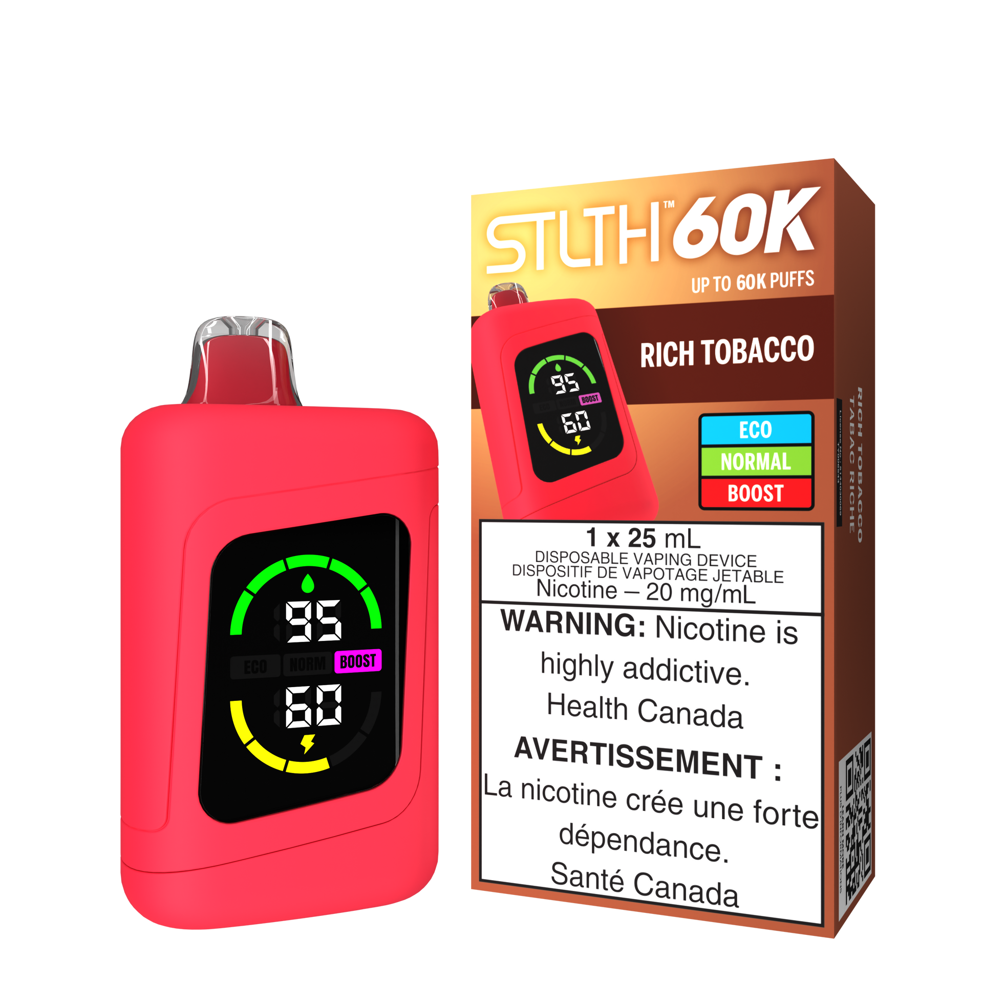Stlth 60K - Rich Tobacco