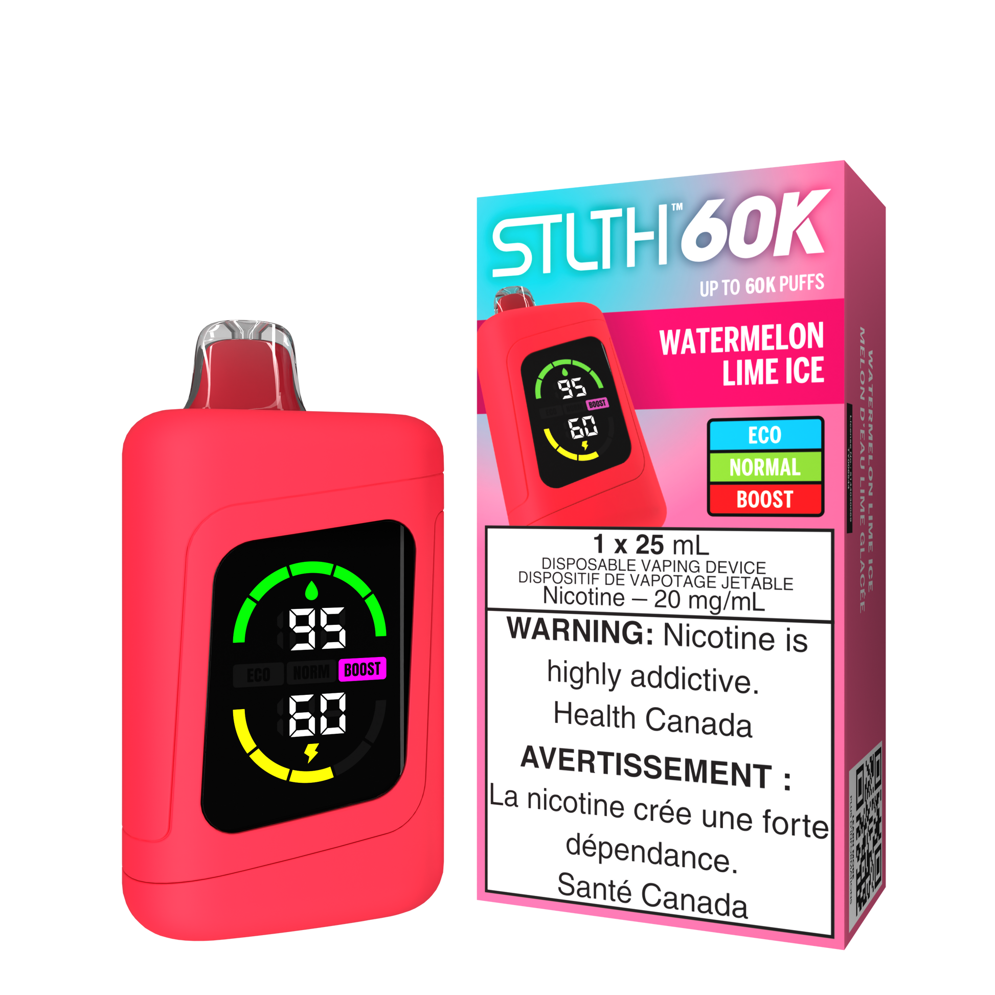 Stlth 60K - Watermelon Lime Ice