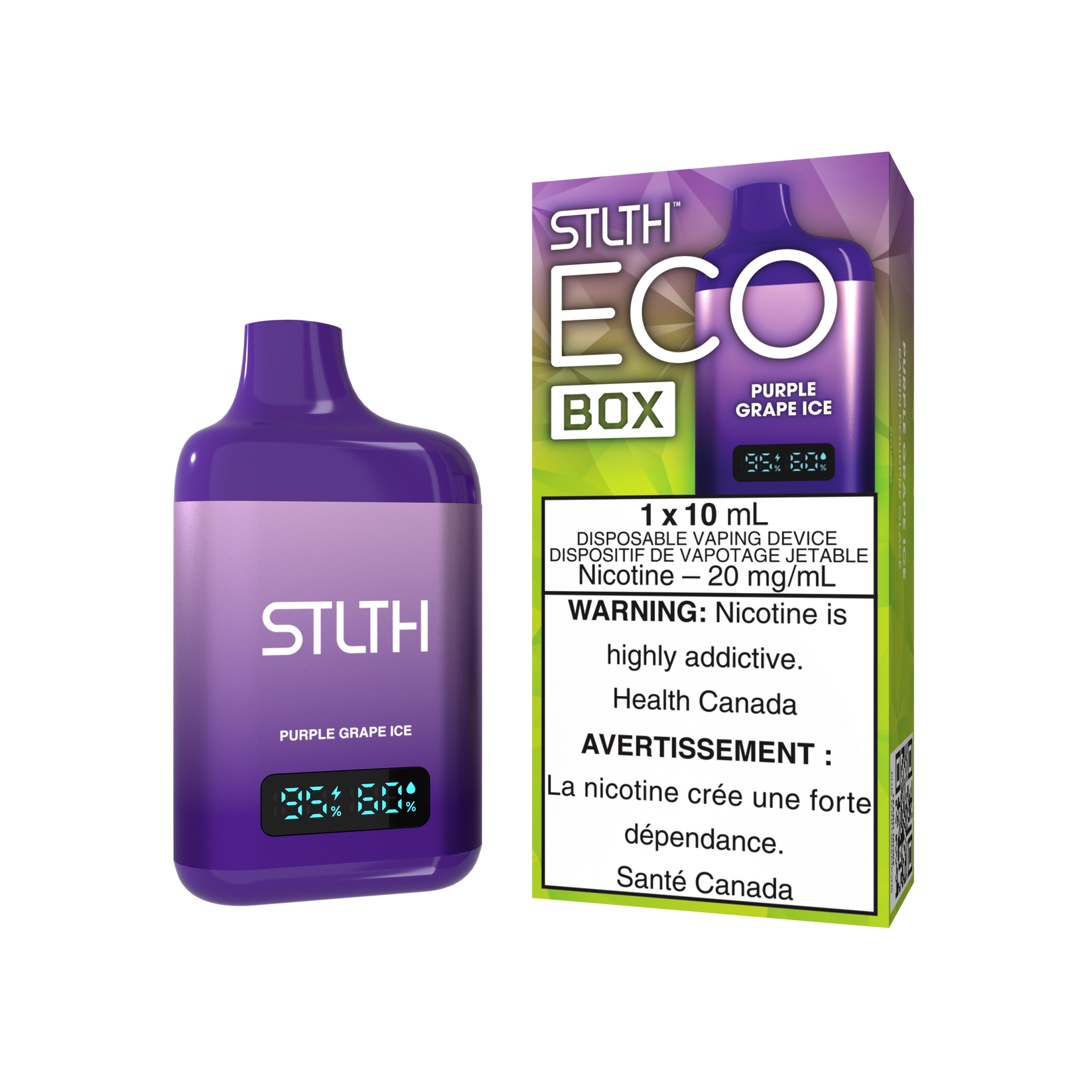 Stlth Eco Box - Purple Grape Ice