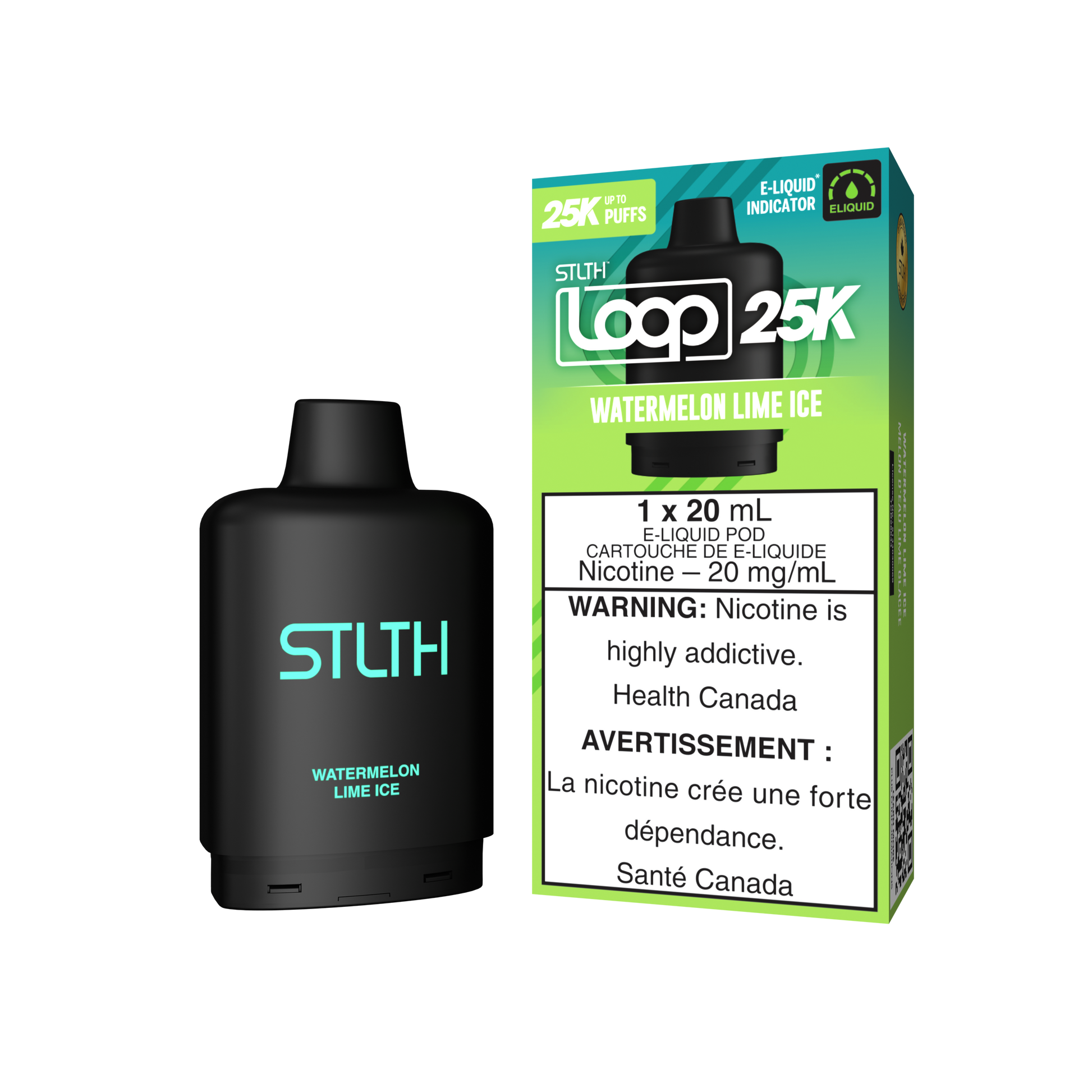 Stlth Loop 25K - Watermelon Lime Ice
