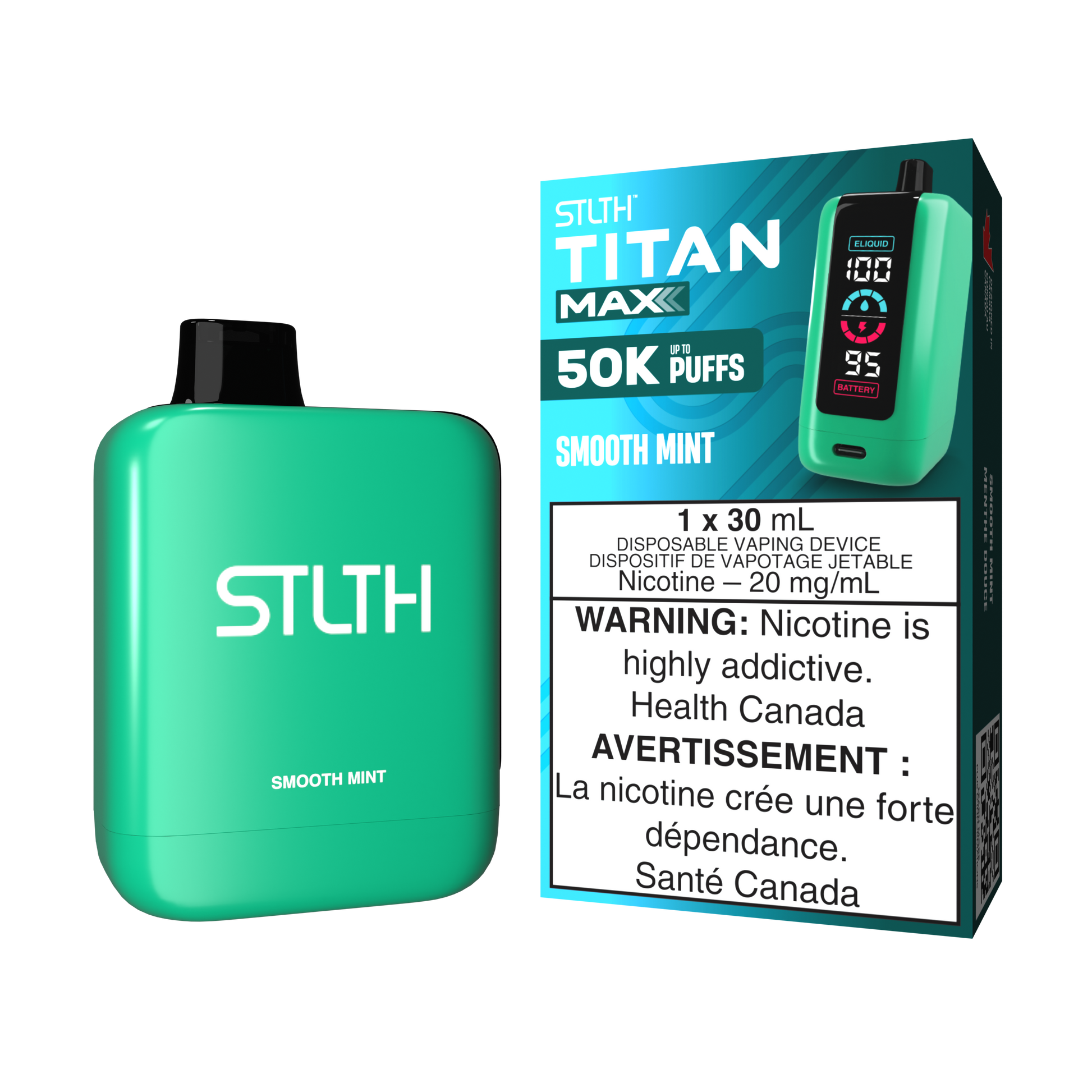 Stlth Titan Max - Smooth Mint (50K)