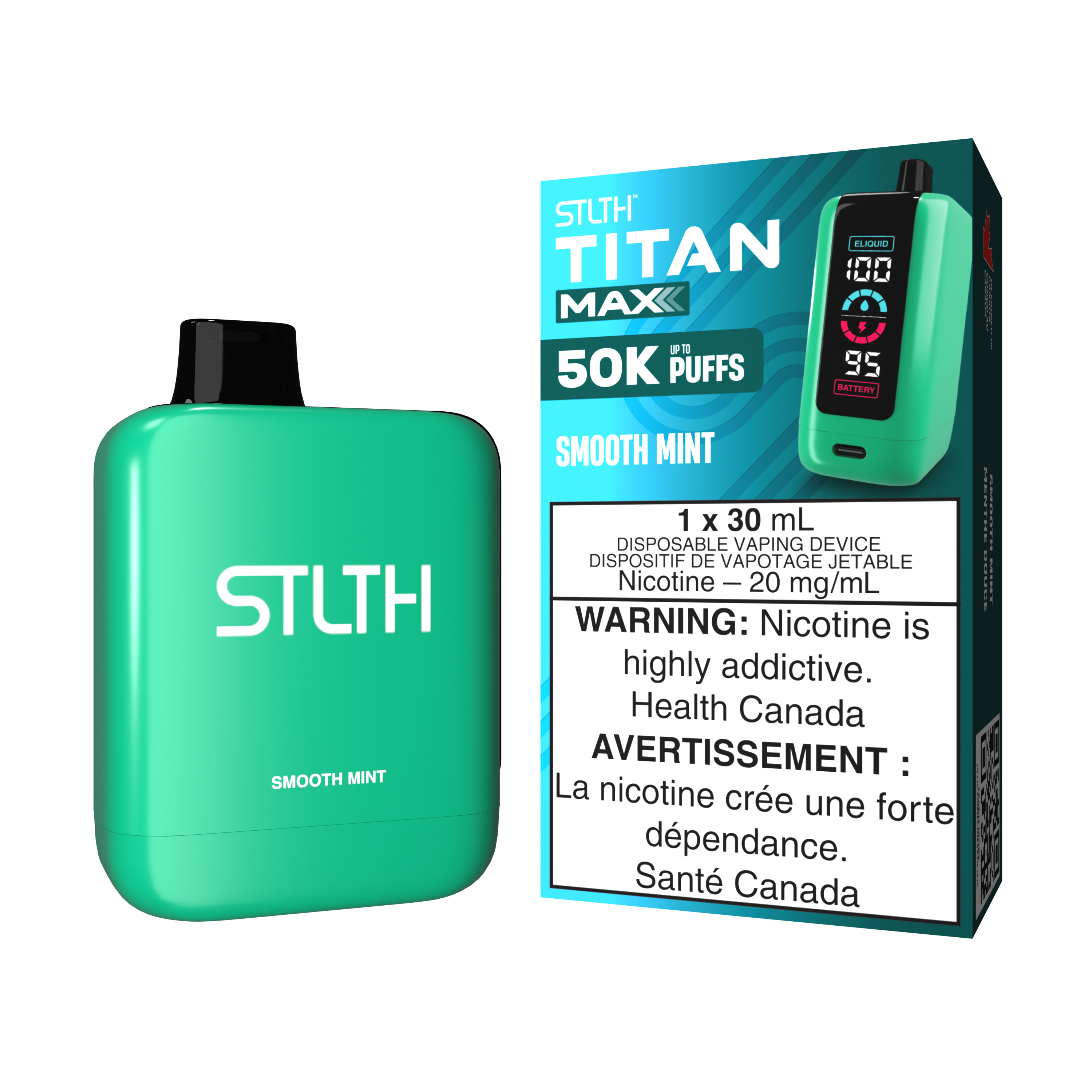 Stlth Titan Max - Smooth Mint (50K)