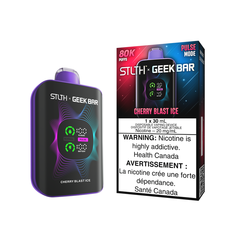 Stlth X Geek Bar - Cherry Blast Ice (80K)