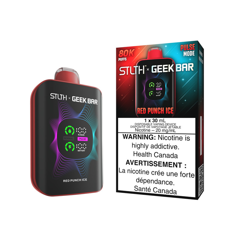 Stlth X Geek Bar - Red Punch Ice (80K)