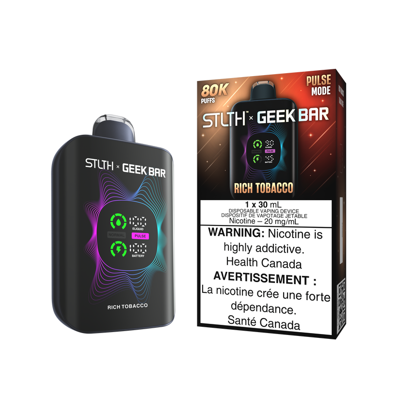 Stlth X Geek Bar - Rich Tobacco (80K)