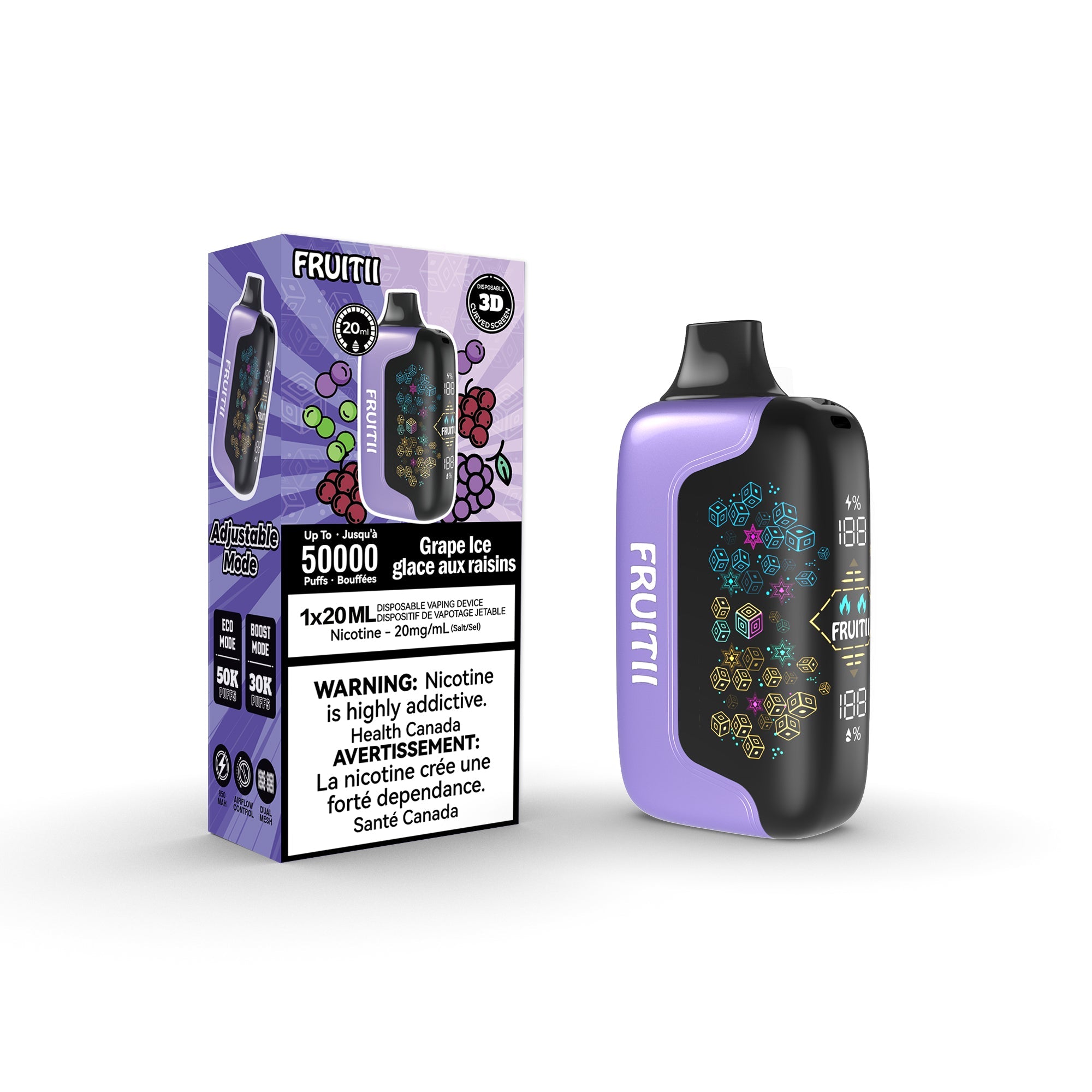 Fruitii 50K - Grape Ice