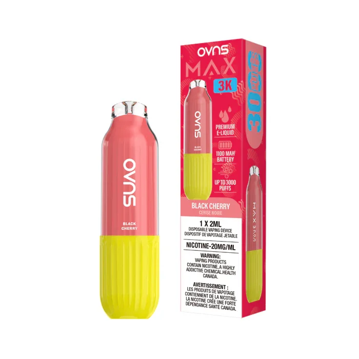 OVNS Max 3K Black Cherry